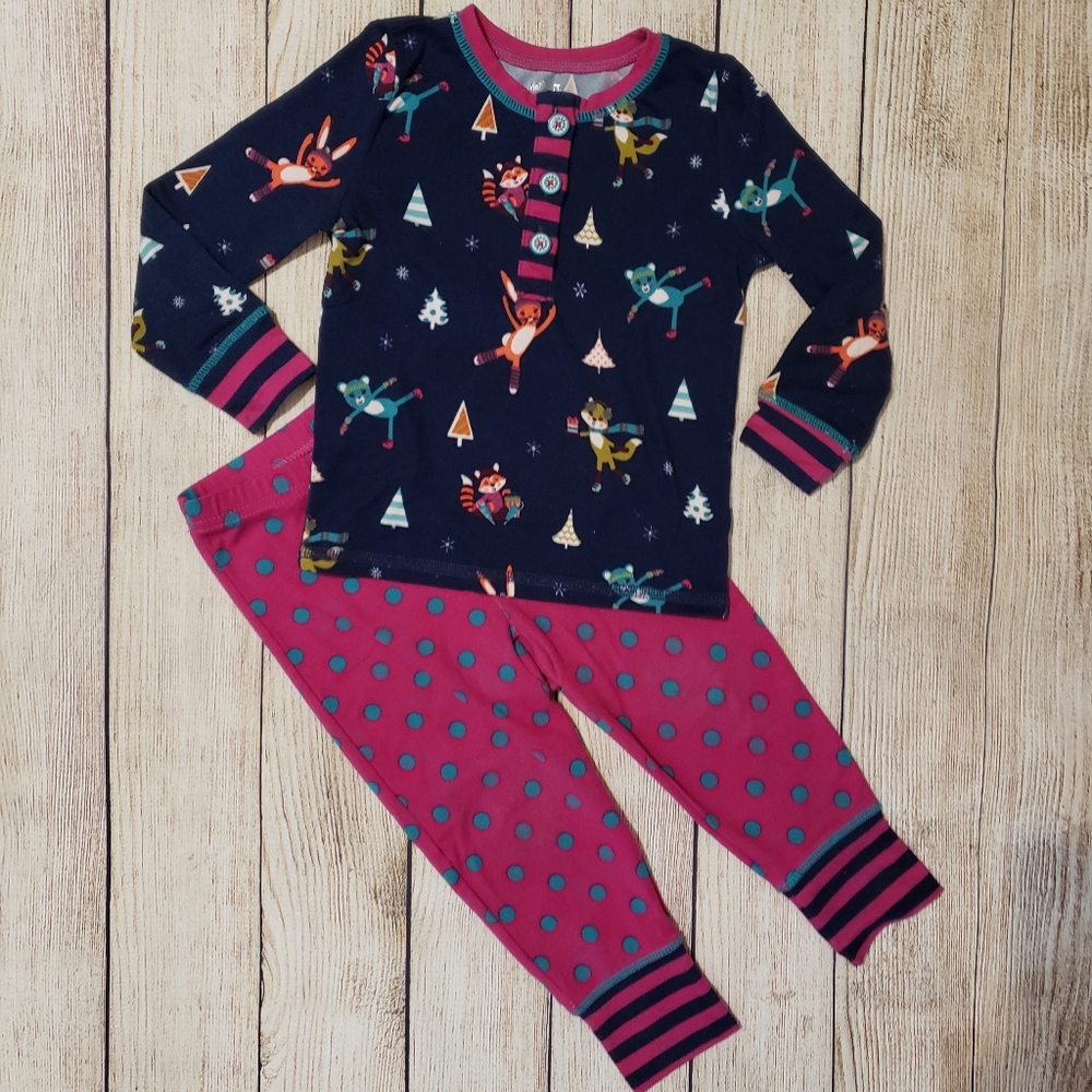 Matilda Jane Winter Baby Pajamas Sz  18-24m, Sz 6